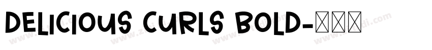 delicious curls bold字体转换 delicious curls bold字体转换